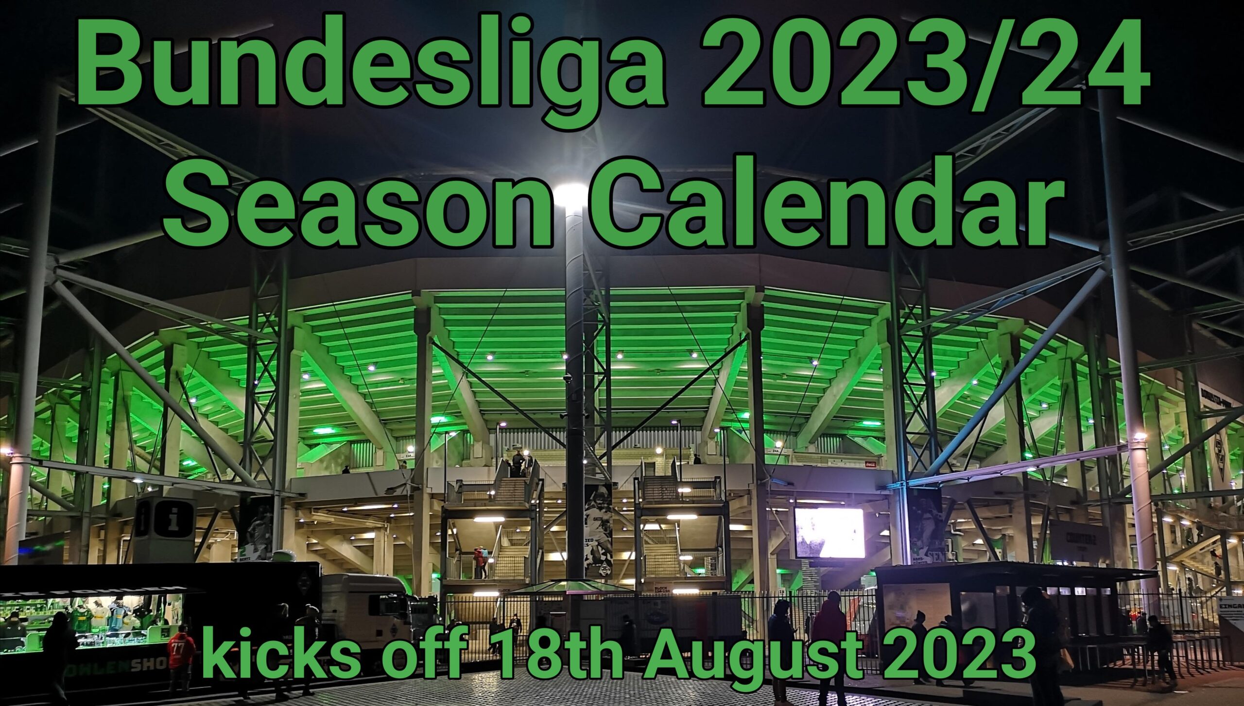Bundesliga 2023/24 Season Calendar
