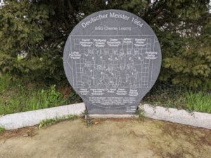 Chemie Leipzig Plaque