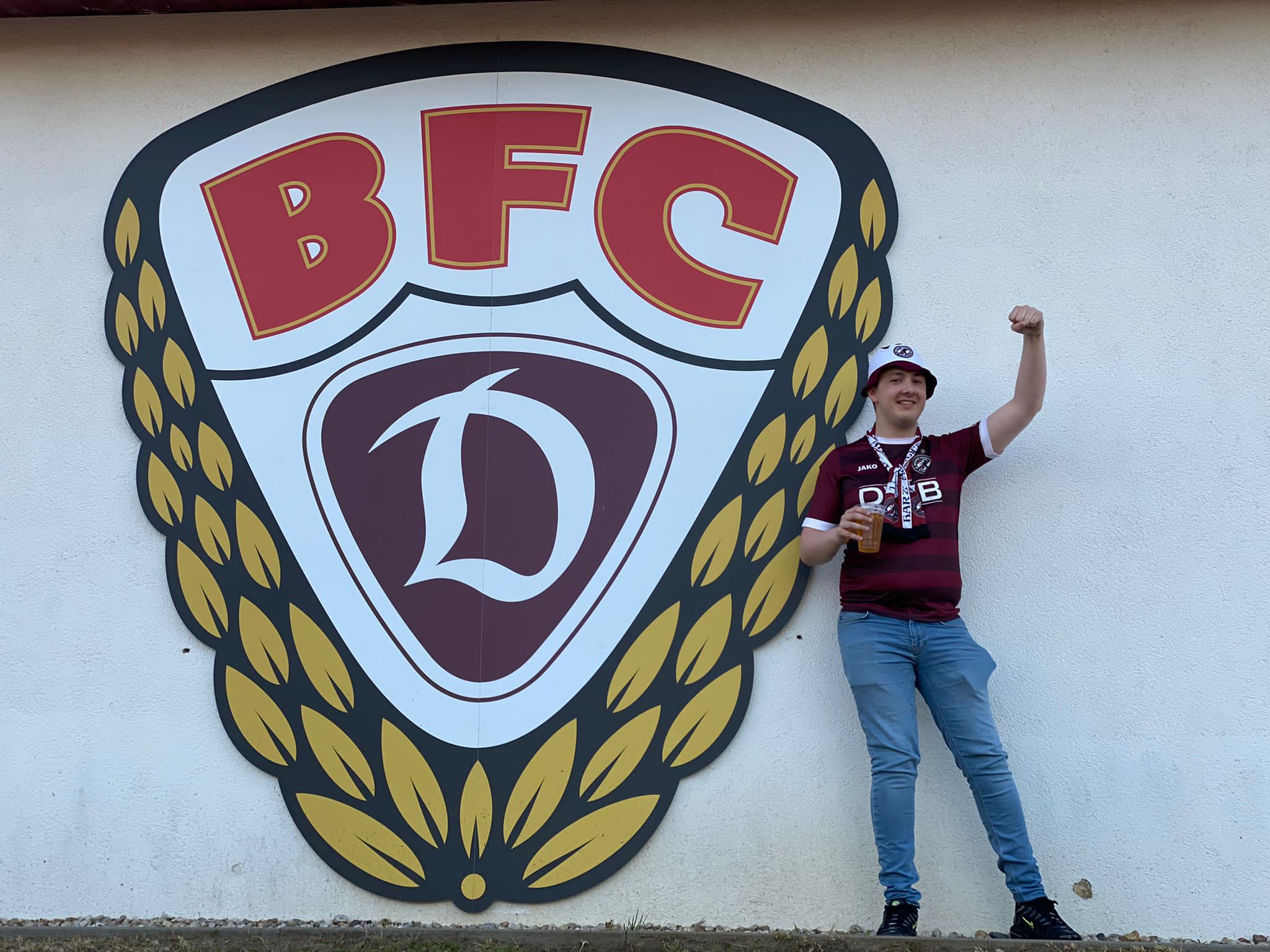 A football break in berlin