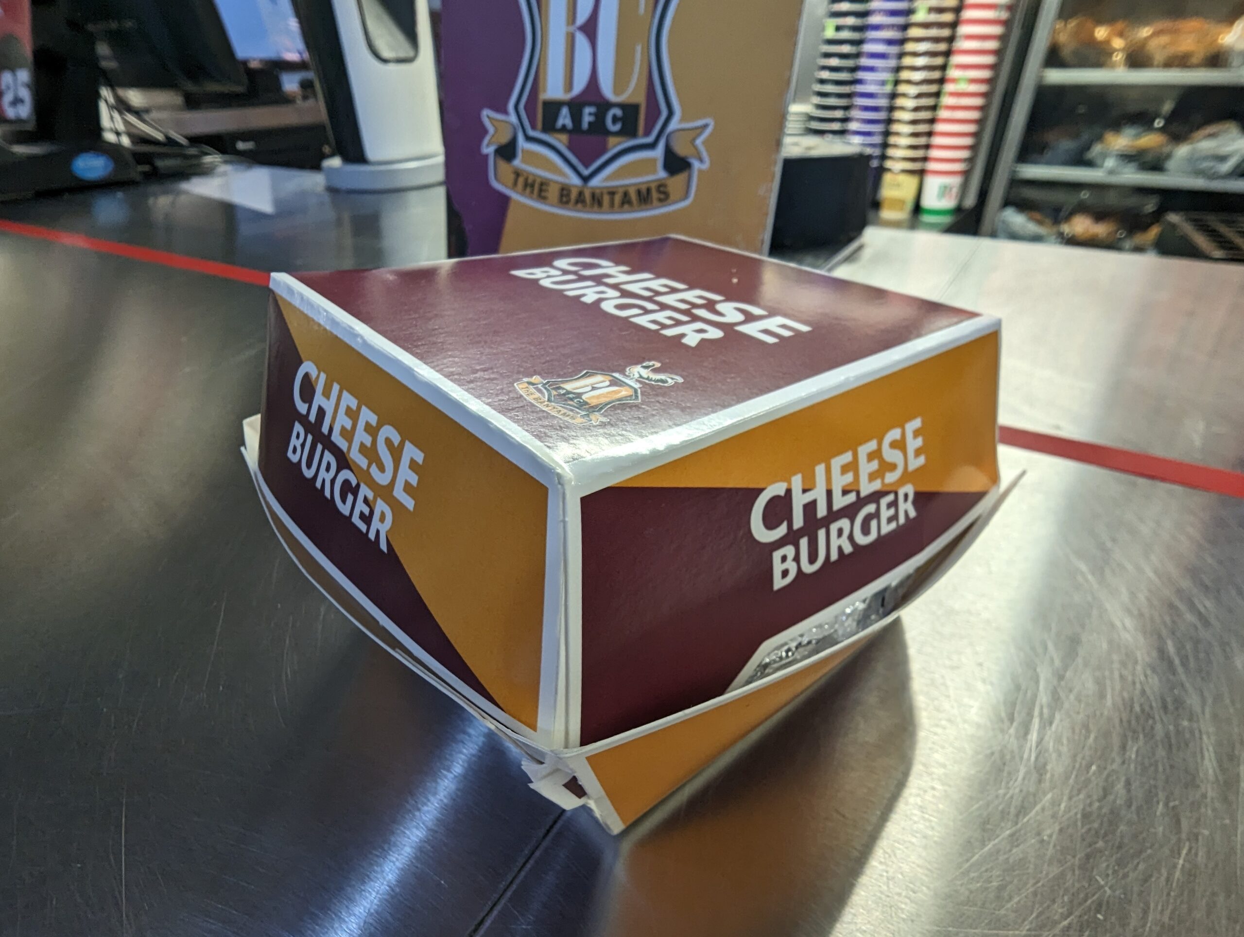 Food at Valley Parade