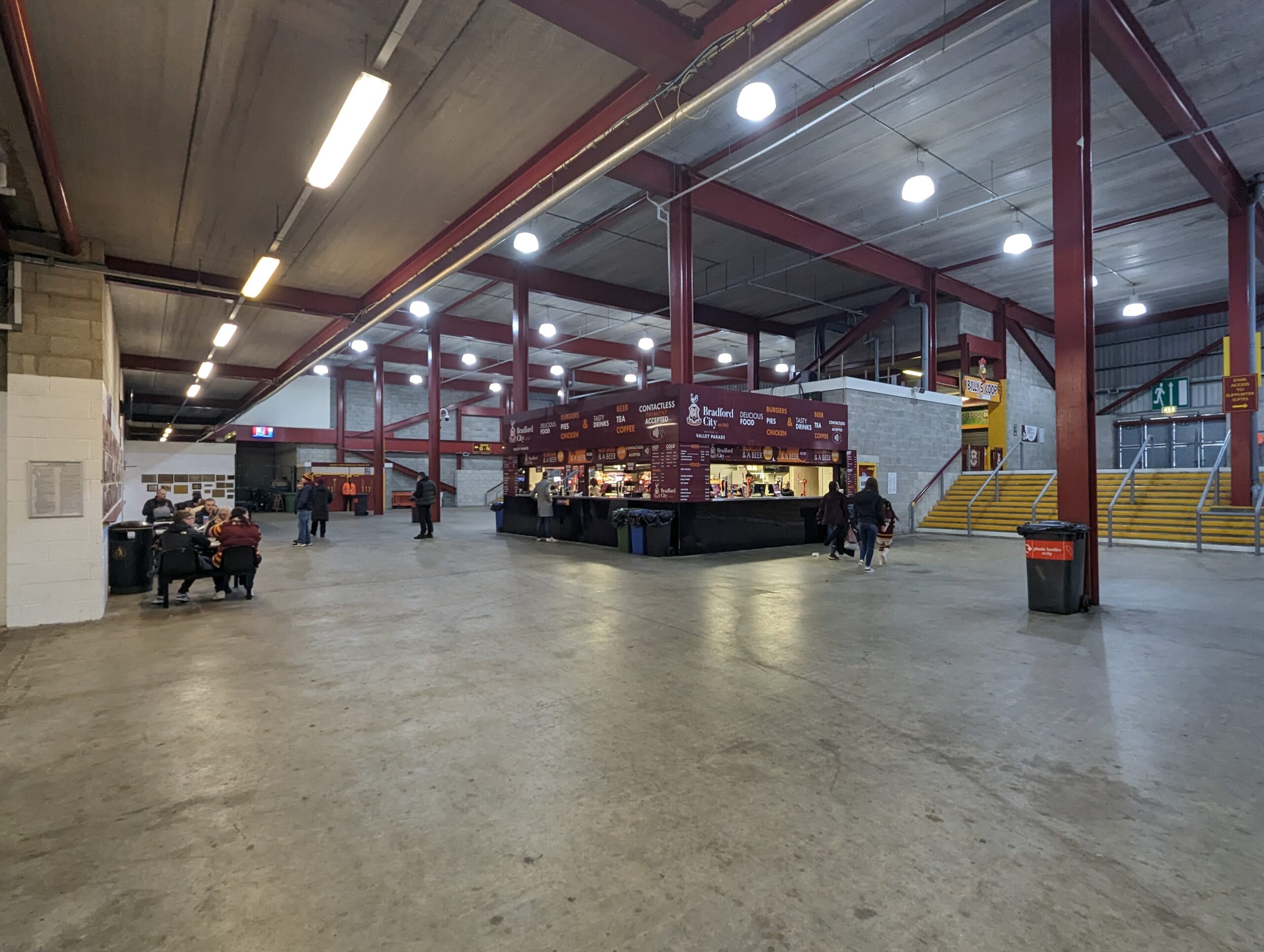 Bradford City Food Area