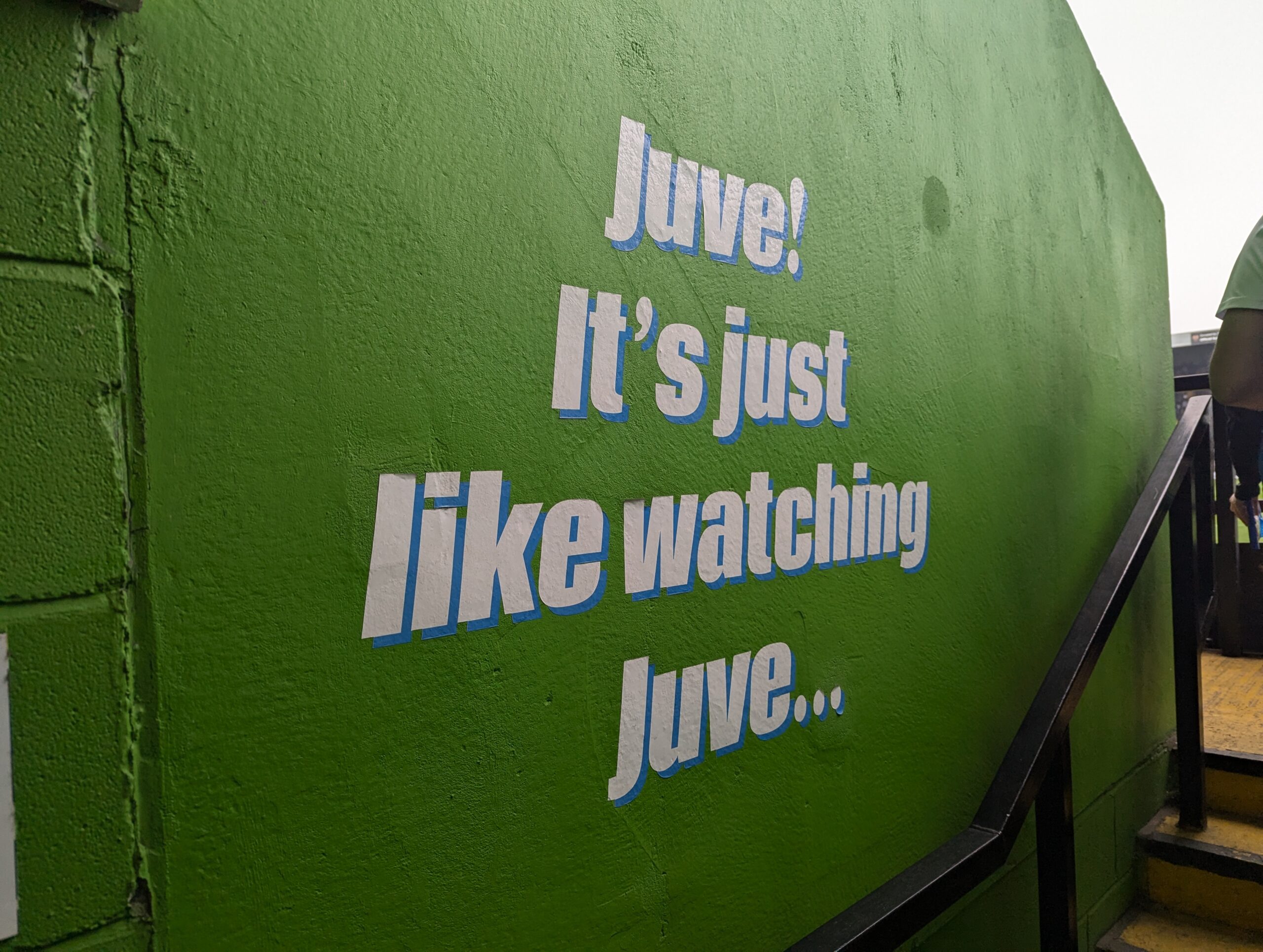 It's just like watching Juve