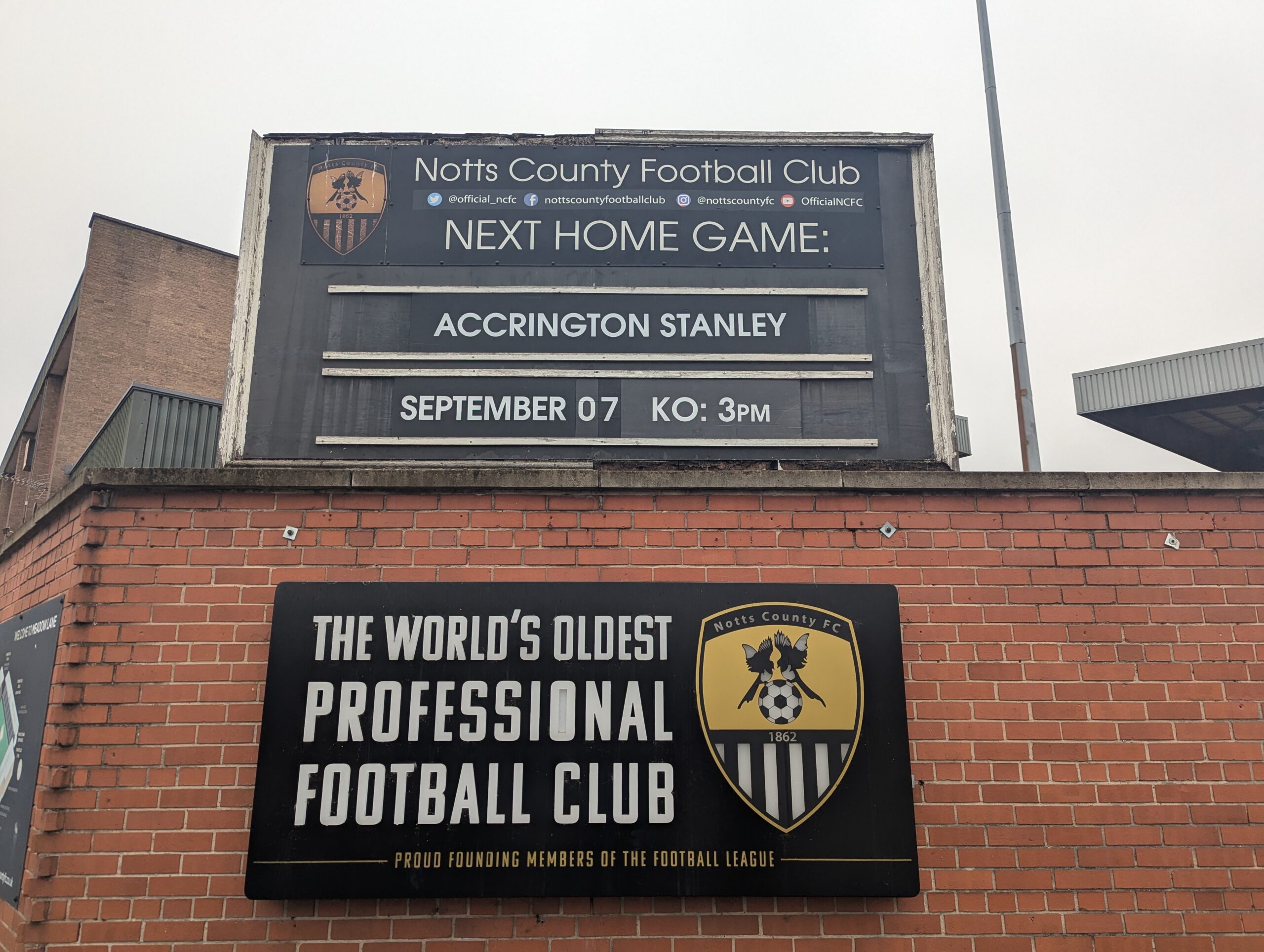 The world's oldest professional football club